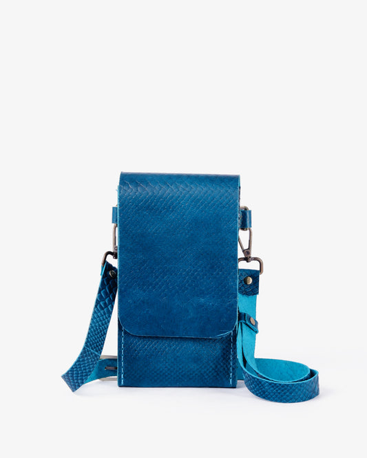 Men's leather crossbody bag