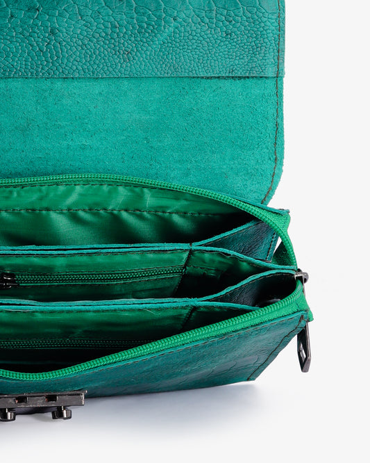 Women leather crossbody bag