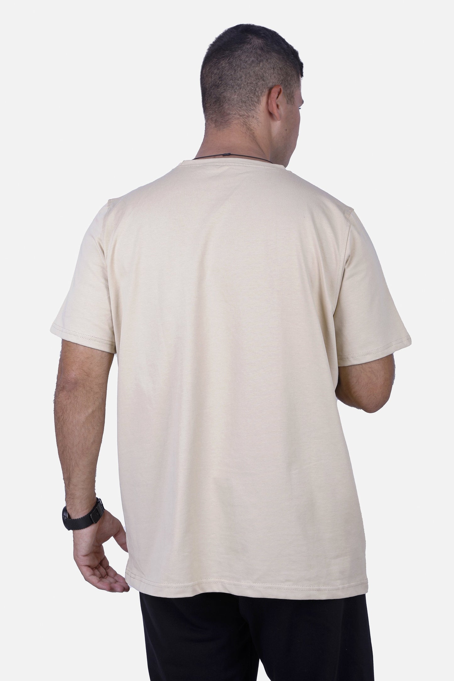 MEN'S Cotton Round Neck T-shirt