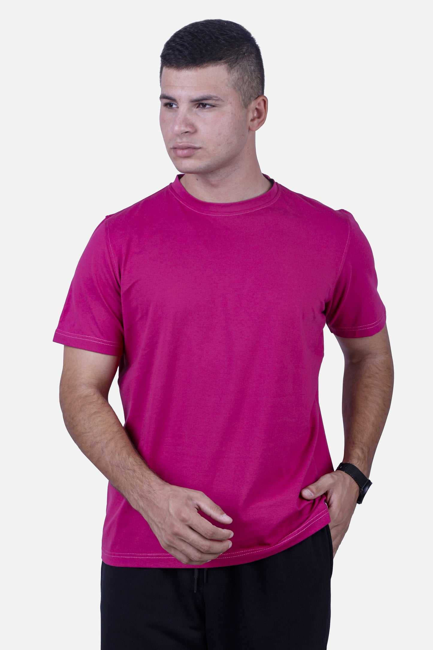 MEN'S Cotton Round Neck T-shirt