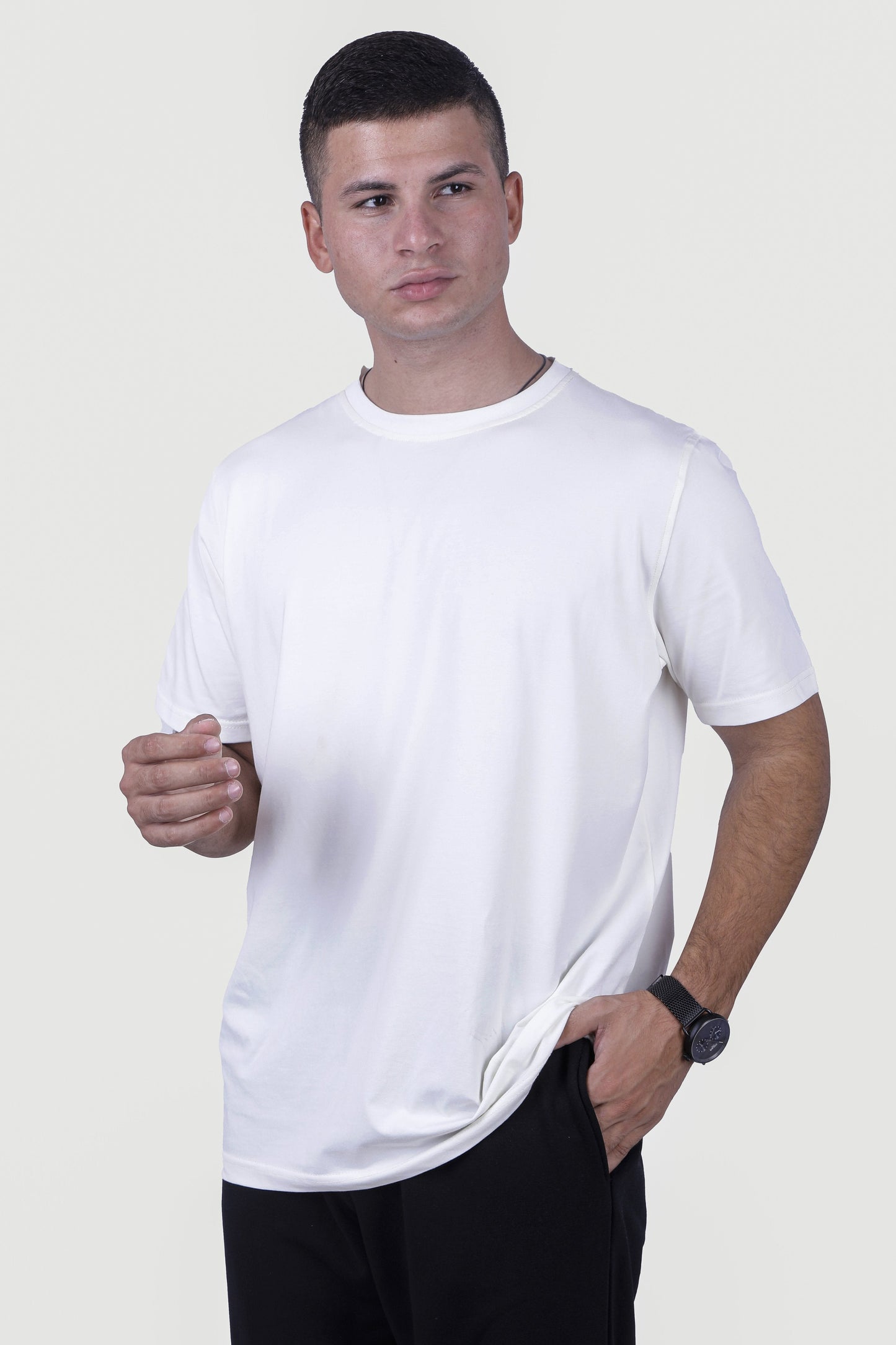 MEN'S Cotton Round Neck T-shirt