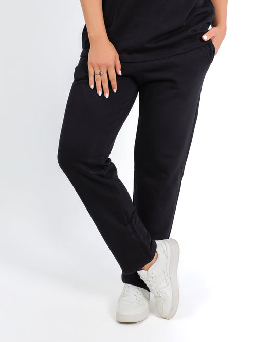 Women Black Sweatpant
