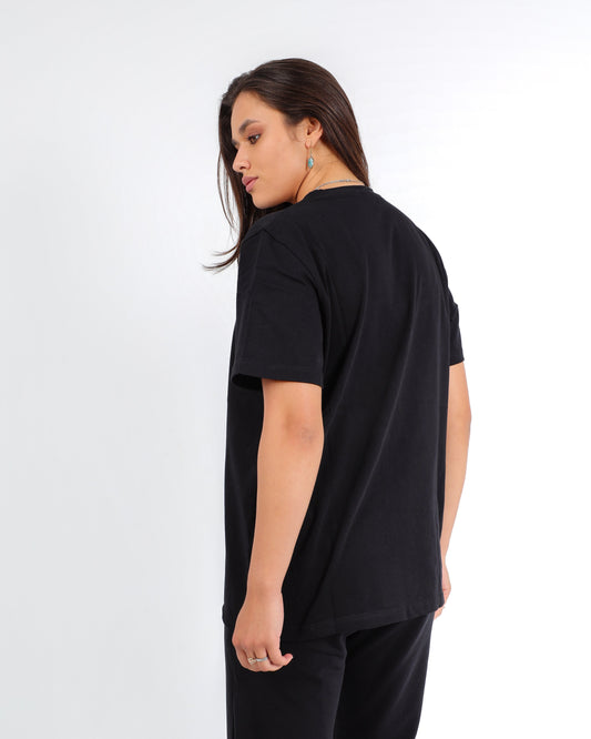 Women Cotton Round Neck T-shirt