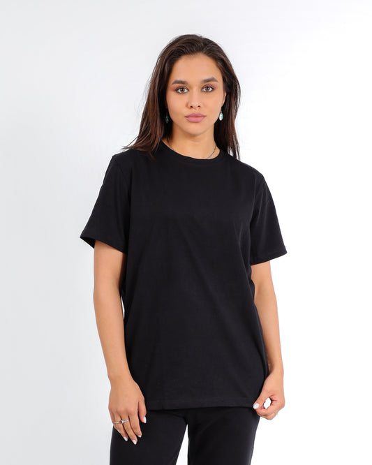 Women Cotton Round Neck T-shirt