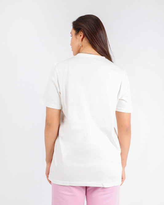 Women Cotton Round Neck T-shirt (printed)